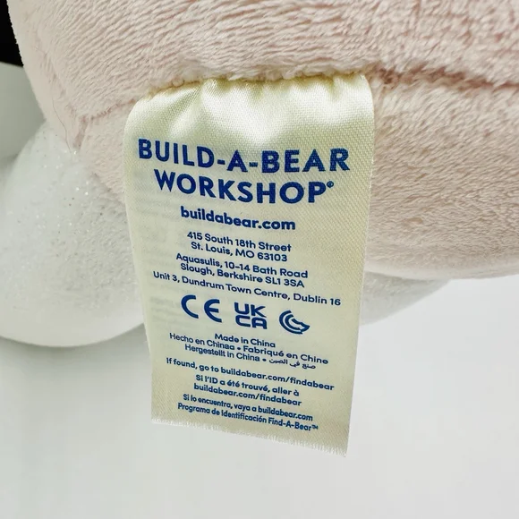 Build A Bear HELLO KITTY 25th Anniversary Celebration 18” Silver Bow BAB Plush - Picture 6 of 11